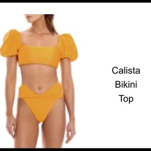 Brand New NWT Calista Bikini Top